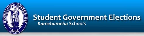Kamehmeha Schools - Student Government Elections